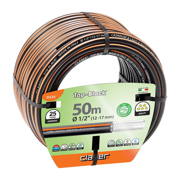 Claber Hose Claber Top Black 50m Hose - 9036