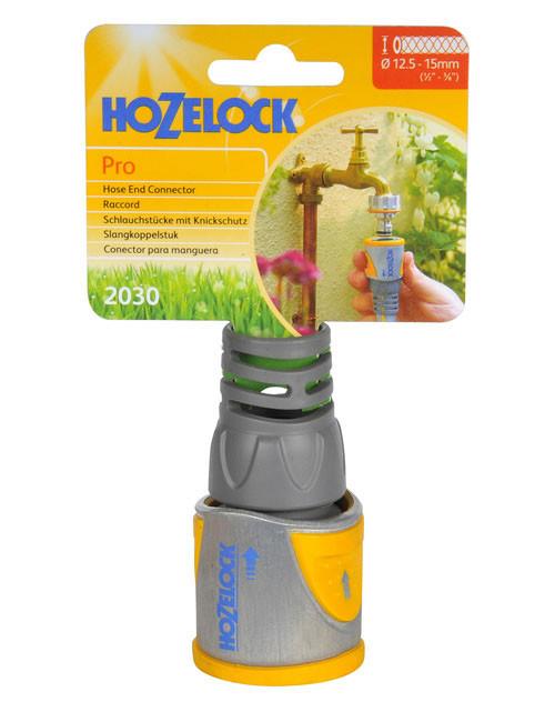 Hozelock Hose Fittings - Hozelock Metal Hose End Connector Pro - 2030