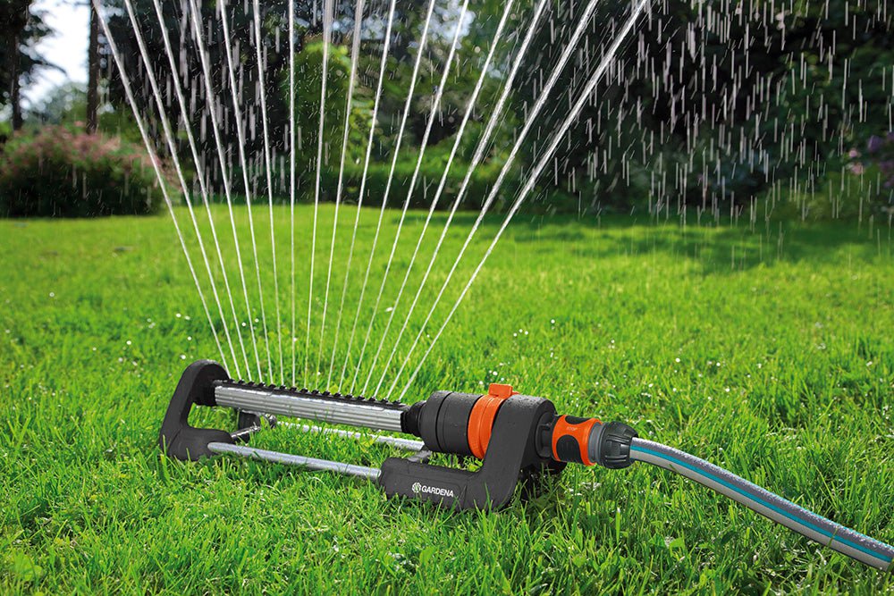 Lawn Sprinklers Gardena Aqua M 250 m² Oscillating Garden Sprinkler - 18702