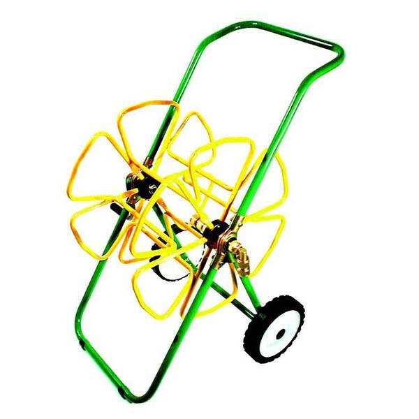 Metal Hose Reels - Heavy Duty Steel Hose Trolley