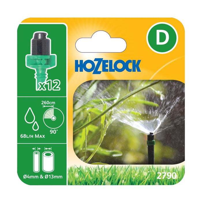 Micro Sprays Hozelock 90° Micro Spray (12 Pack) - 2790
