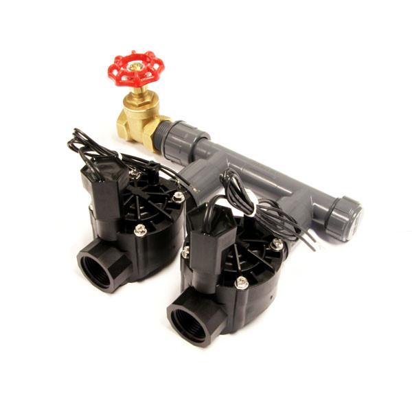 Solenoid Valves - Rain Bird Pre-configured 2 Solenoid Manifold