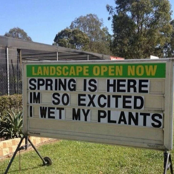 Spring is here... Yay