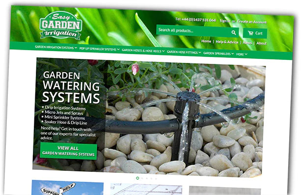 Unveiling the New Easy Garden Irrigation Website and The Future