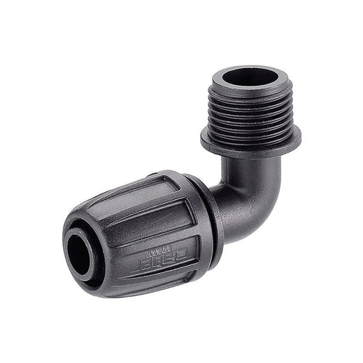 13mm Irrigation Pipe and Fittings Claber Anti-Leak 1/2 inch Threaded Elbow Connector - 99019
