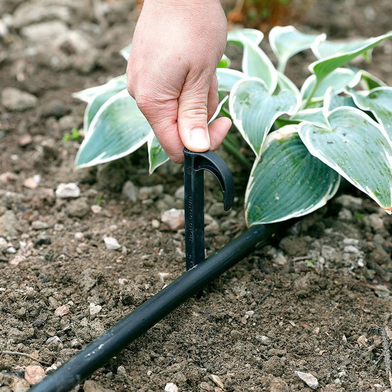 Hozelock Supply Pipe Stakes 13mm (10 Pack) - 2770 | Easy Garden Irrigation
