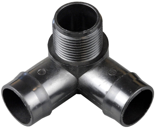 19mm Irrigation Pipe and Fittings Threaded Corner Elbow 19mm x 3/4" BSPM