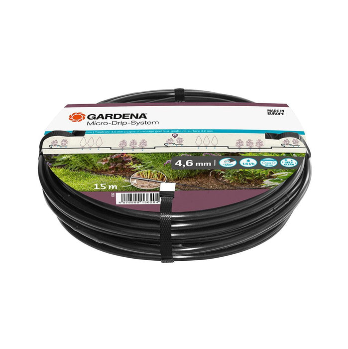 4.6mm Irrigation Pipe and Fittings Default Gardena 15m Micro Drip Line (4.6mm) - 1362