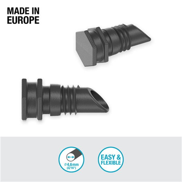 4.6mm Irrigation Pipe and Fittings Default Gardena Micro End Plug 4.6mm (10 Pack) - 13215