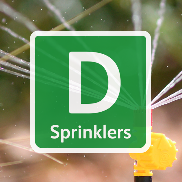 D - Micro Sprinklers for watering large areas