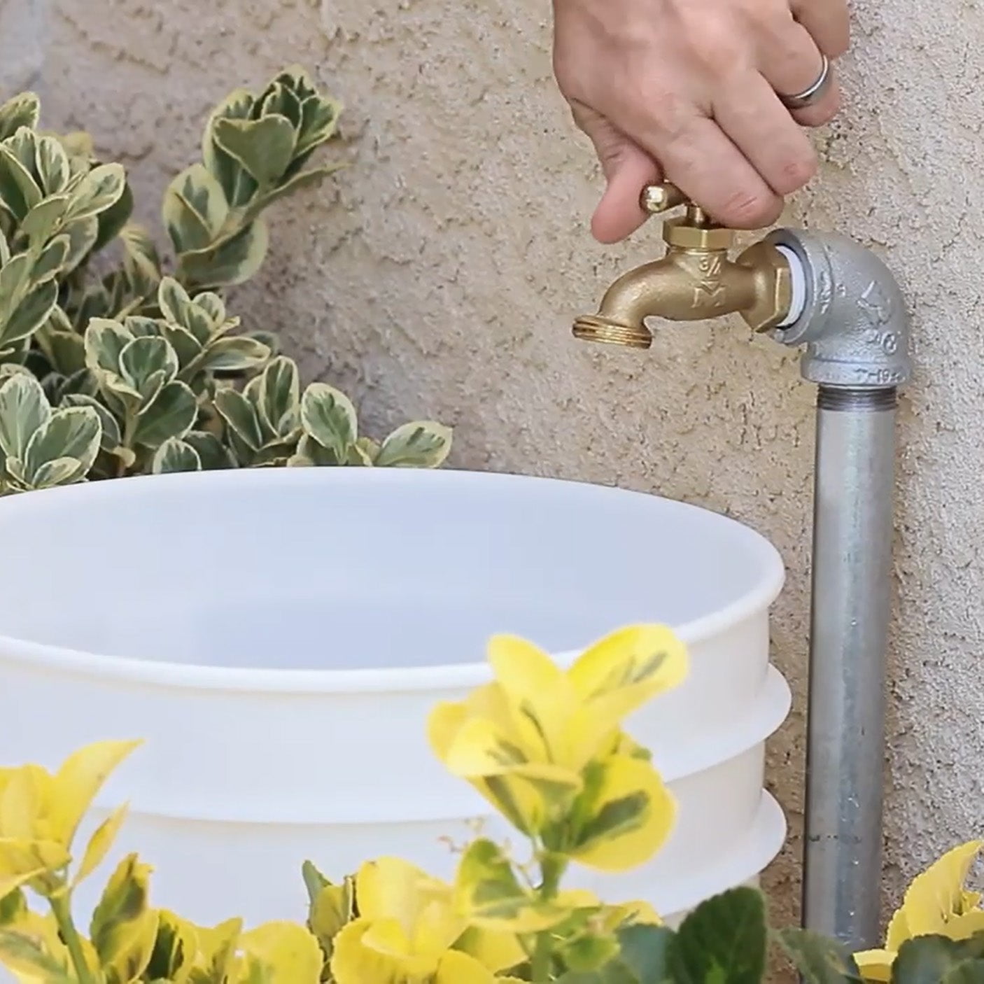 The flow rate of your drip irrigation system
