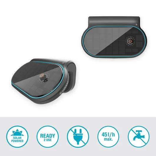 Drip Irrigation Kits GARDENA SOLAR-POWERED IRRIGATION AQUABLOOM L SET