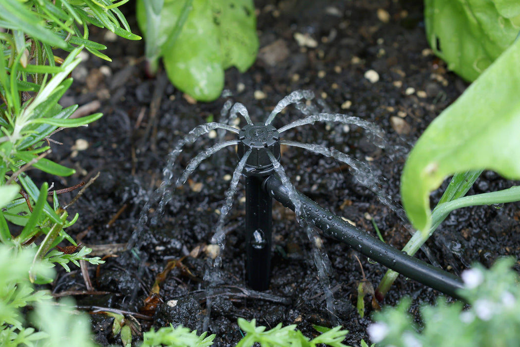 Drip Irrigation System - 100 Adjustable Dripper