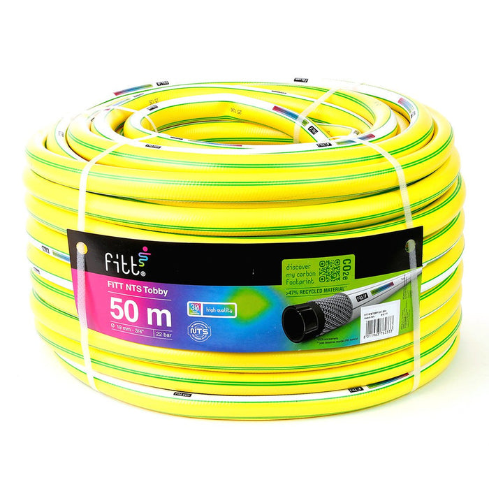 Garden Hose Pipe FITT NTS Tobby 3/4" Hose 50m