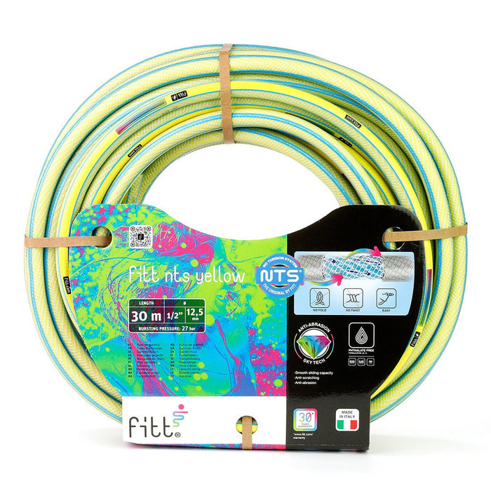 Garden Hose Pipe FITT NTS Yellow 30m Hose