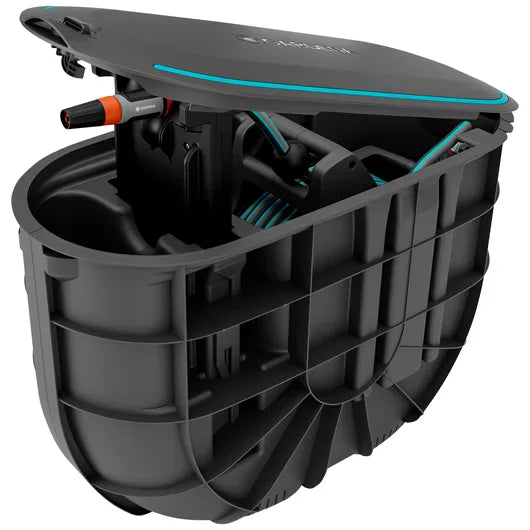 Garden Hose Reels Gardena Undercover 20m Hose Box RollUp M - 18650