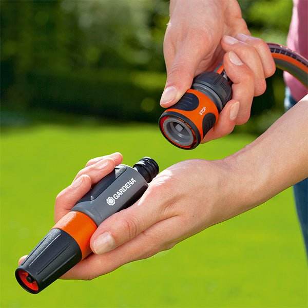 Gardena Water Stop Hose Connector
