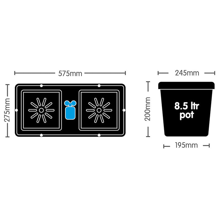 Greenhouse Watering Systems AutoPot Easy2Grow Kit