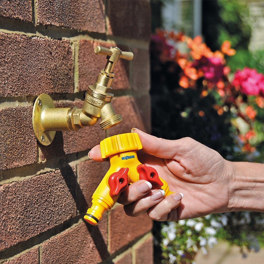 Hozelock Dual Tap Connector - New Design