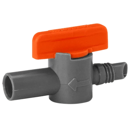 Micro Emitter Stakes and Risers Gardena Control Valve for Micro Sprays 4.6mm (2 Pack)