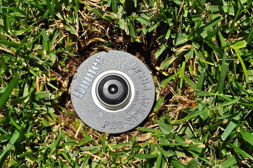 Pop Up Sprinklers and Nozzles Hunter Pro-Spray PRS40 4" Sprinkler Body w/ Pressure Regulator and Check Valve