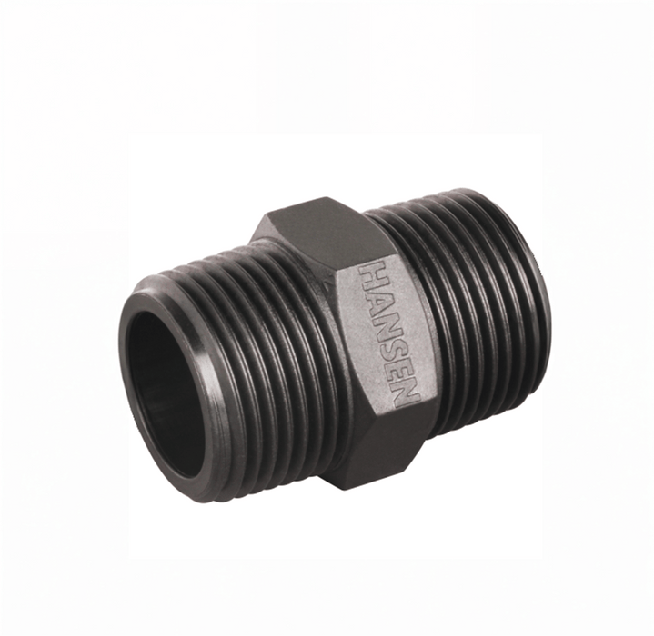 Threaded Fittings and Adaptors Hansen Nylon Hex Nipple
