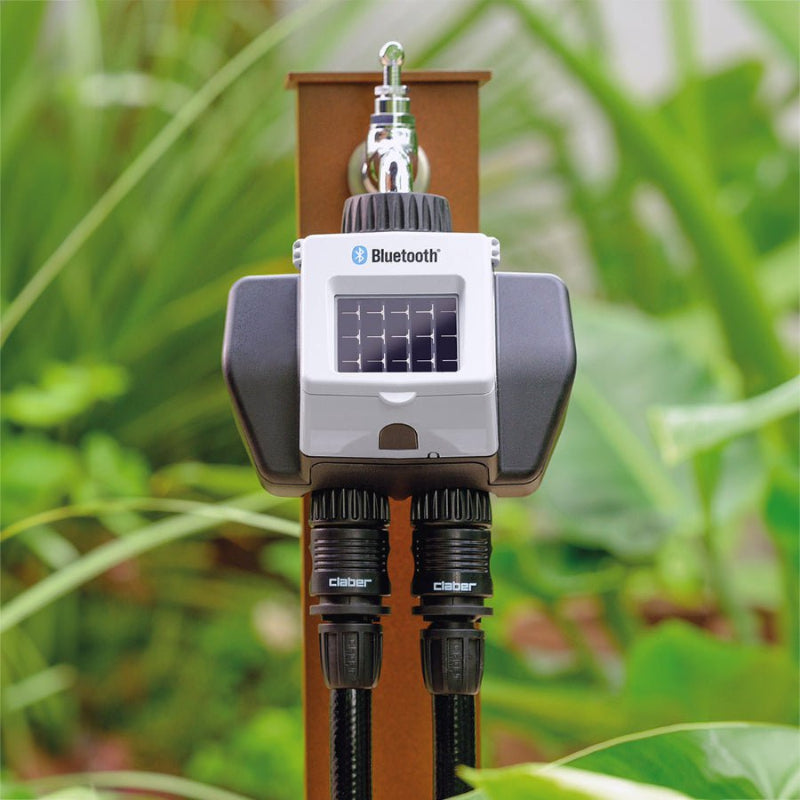 bluetooth water timer, claber myaquasolar