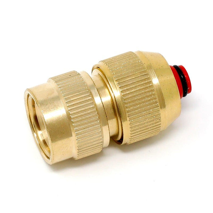 Brass Hose Fittings Brass Quick Connect w/ Auto-Stop 1/2"