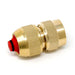 Brass Hose Fittings Brass Quick Connect w/ Auto-Stop 1/2"