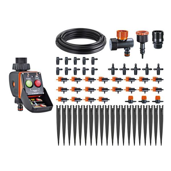 Claber Drip Irrigation Systems - Claber Drip Irrigation Kit With Pratico Timer - 90763