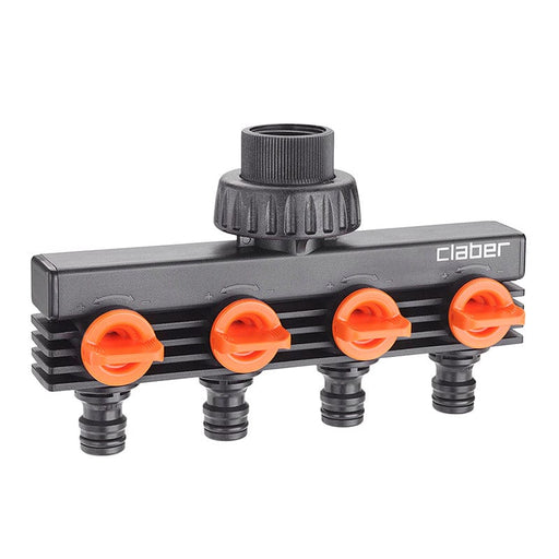 Claber Hose Fittings Claber 4 Way Tap Adaptor - 8580