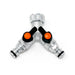 Claber Hose Fittings Claber Dual Metal Tap Connector - 9602