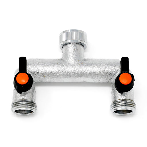 Claber Hose Fittings Claber Two-Way Metal Tap Adaptor - 9601