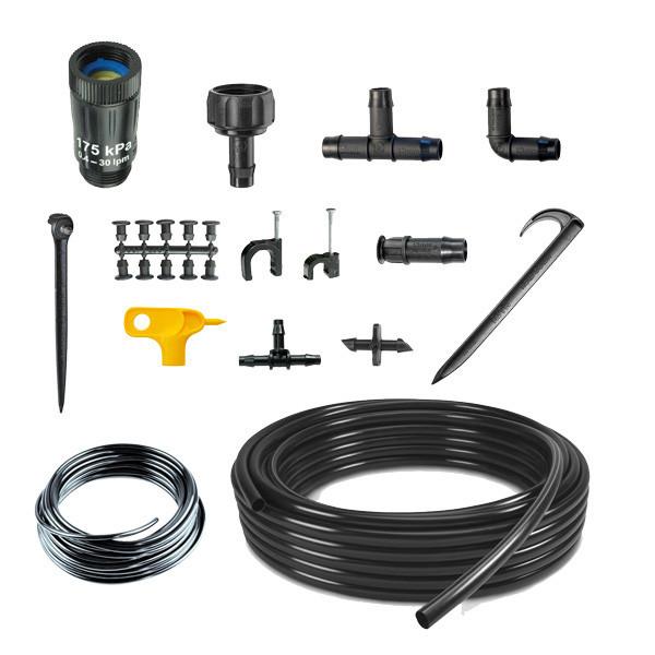 Drip Irrigation Systems - Drip Irrigation System - 100 Dripper