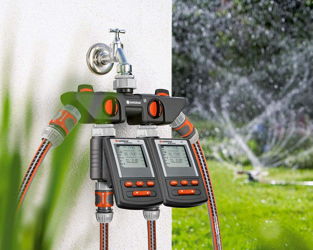 Gardena Four Channel Tap Connector - 8194 | Easy Garden Irrigation