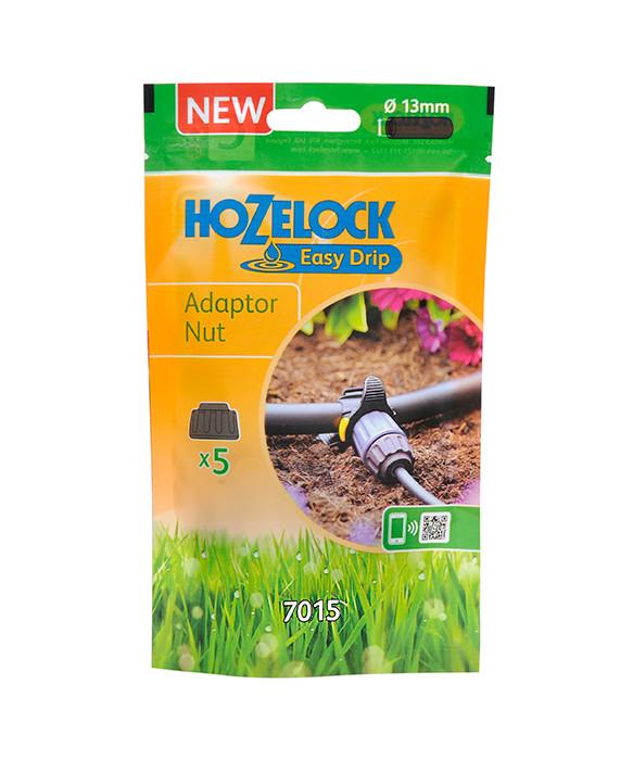 Hozelock Micro Irrigation Connectors Hozelock Universal Adaptor Nut (5 Pack) - 7015