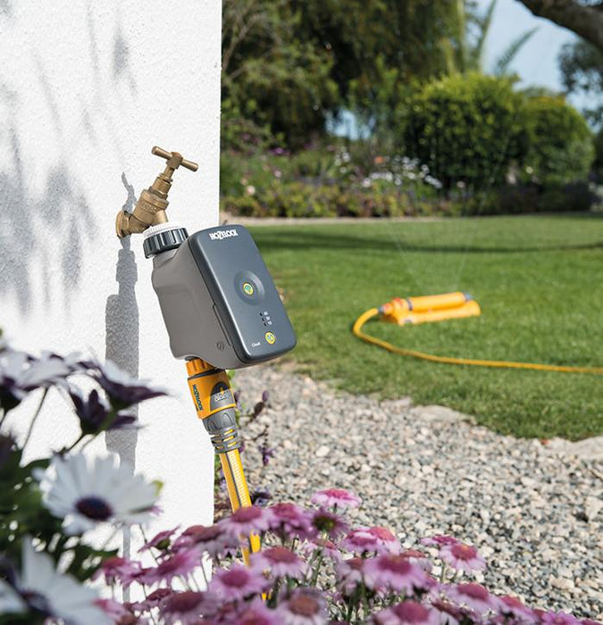 Hozelock Cloud Controller in the garden