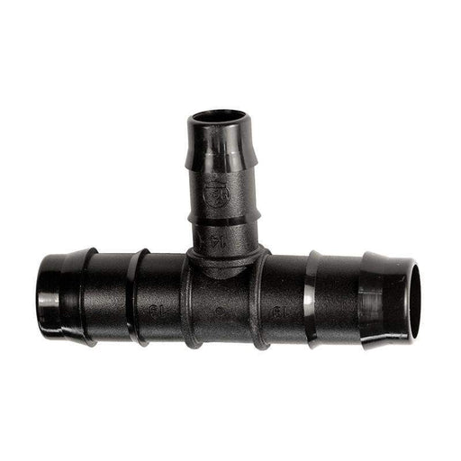 Irrigation Fittings DB Reducing Tee 19mm Line x 14mm Branch