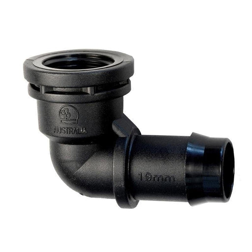 Irrigation Fittings Threaded Elbow 19mm x 1/2" BSPF