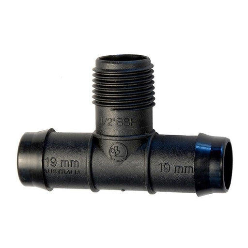 Irrigation Fittings Threaded Tee 19mm Line x 1/2" BSPM