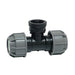 MDPE Pipe & Fittings MDPE T with Female Thread - Various Sizes
