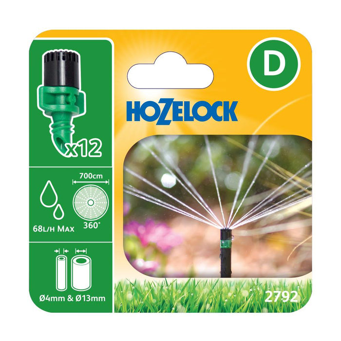 Micro Sprays Hozelock 360° Micro Spray (12 Pack) - 2792