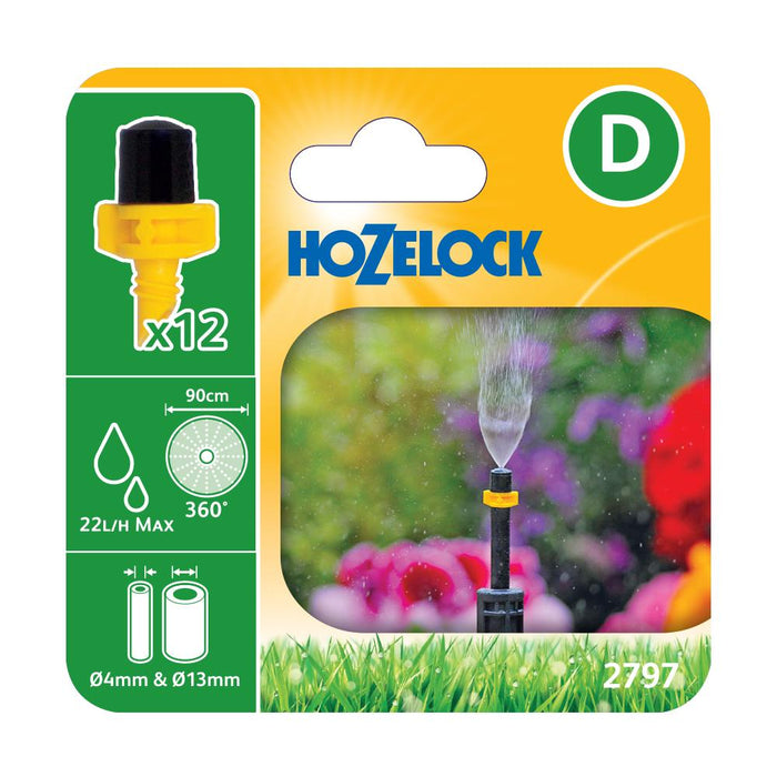 Micro Sprays Hozelock Mister Micro Spray (12 Pack) - 2797