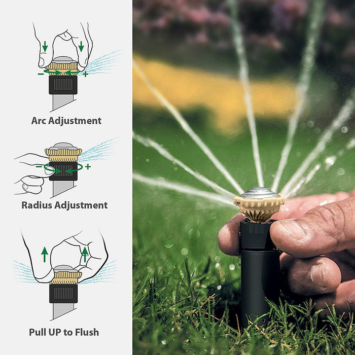 Pop Up Sprinklers Rain Bird 45°-270° R-VAN Series Pop Up Sprinklers